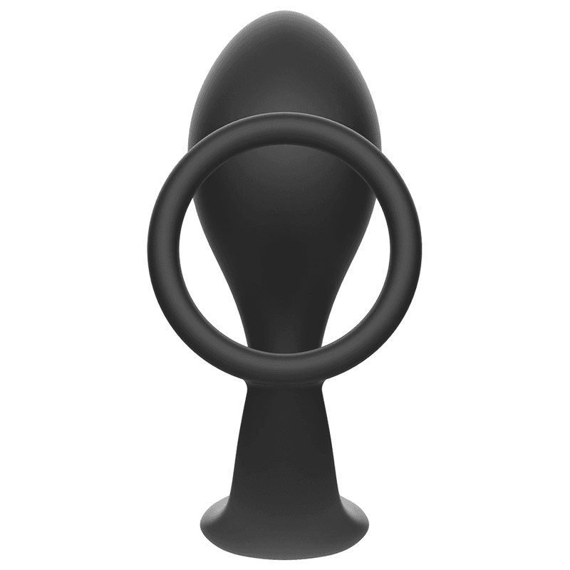 ADDICTED TOYS - ANAL PLUG WITH BLACK SILICONE RING thumb 4