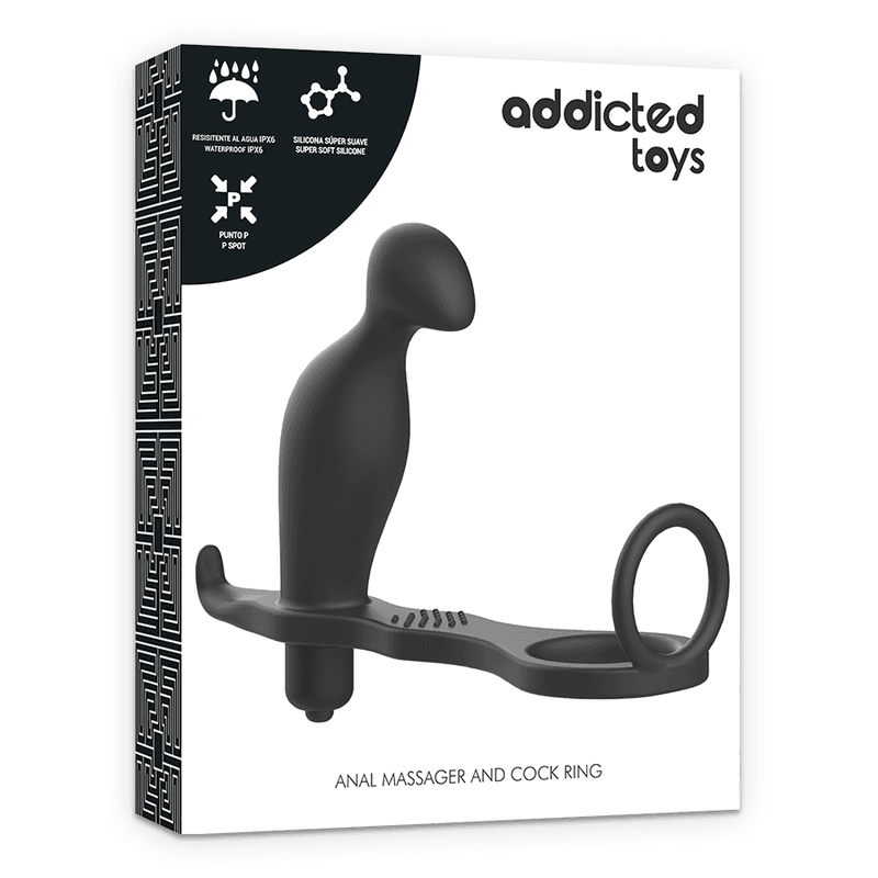 ADDICTED TOYS - ANAL PLUG WITH BLACK SILICONE RING 12 CM thumb 6