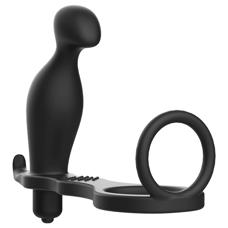 ADDICTED TOYS - ANAL PLUG WITH BLACK SILICONE RING 12 CM thumb 2