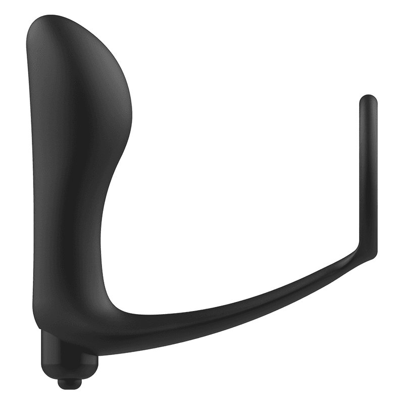 ADDICTED TOYS - VIBRATORY ANAL PLUG WITH PENIS RING thumb 3