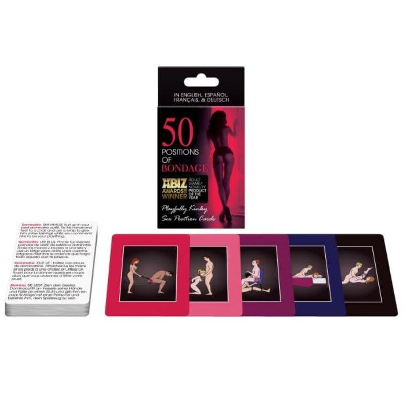KHEPER GAMES - 50 POSITIONS OF BONDAGE CARDS thumb 2