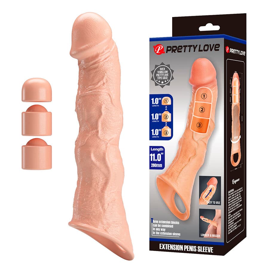 PRETTY LOVE - RAGNAR EXTENDER COVER WITH ADJUSTABLE EXTENDERS