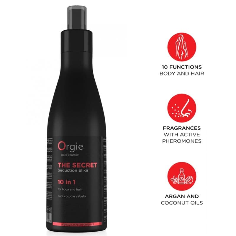 ORGIE - THE SECRET SEDUCTION ELIXIR 10 IN 1 BODY AND HAIR LOTION 200 ML