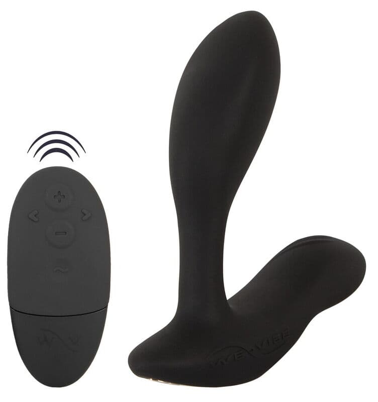 WE-VIBE - VECTOR+ BLACK PROSTATE MASSAGER REMOTE CONTROL